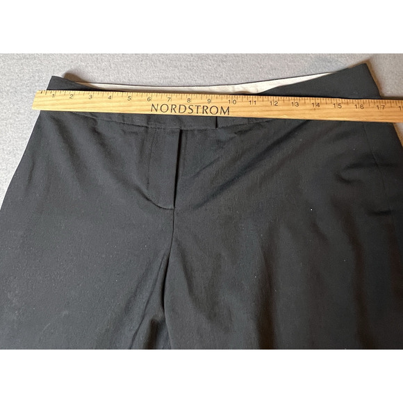 The Limited Black Dress Shorts Bermuda Women's Size 10 CASSIDY FIT Cuffed Classy - Picture 4 of 12